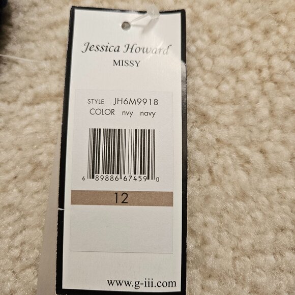 Jessica Howard Navy Dress - Picture 4 of 8